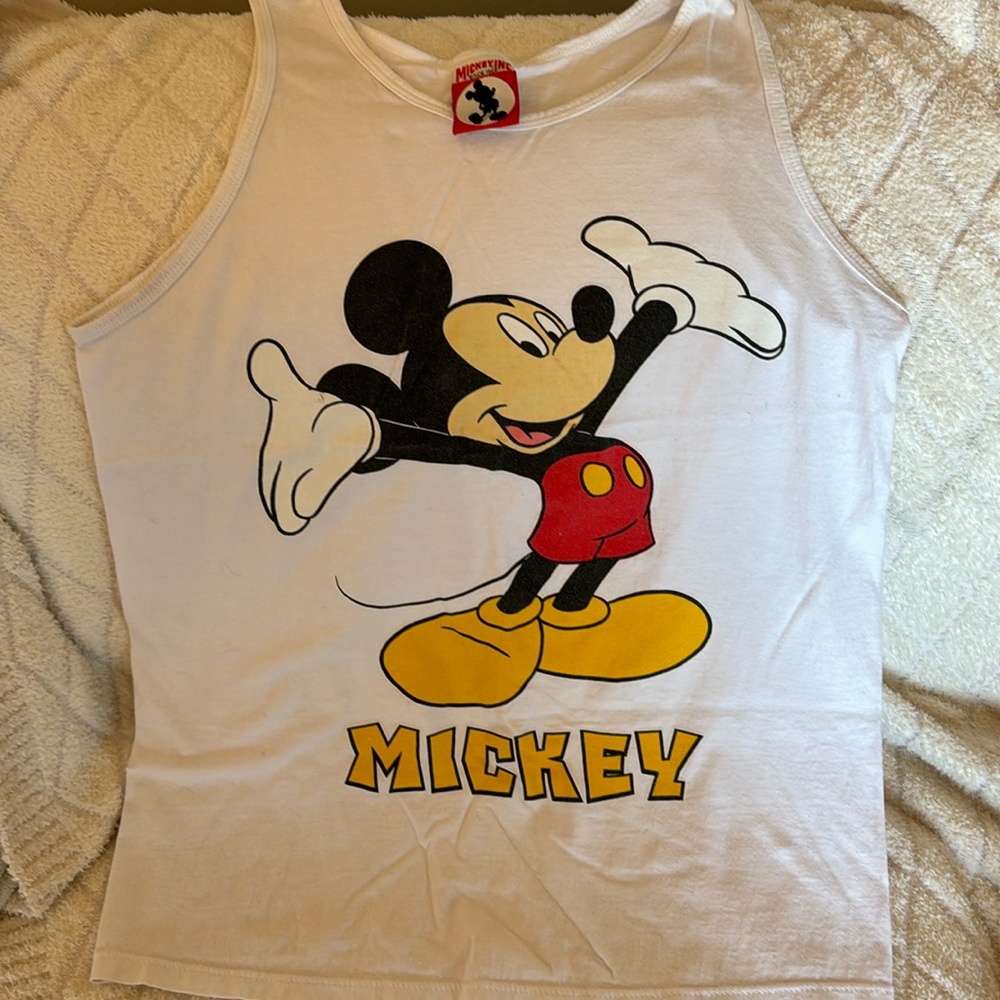 VINTAGE Mickey Inc tank top